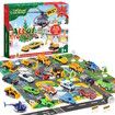 Christmas Advent Calendar  Alloy Vehicles and Helicopter Toy Sets Plus 2 Play Mats  Christmas Countdown Calendars for Boys Girls