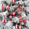 14pcs Christmas Candy Cane Ornaments Candy Xmas Tree Hanging Decors Ornament Combination Accessories Christmas Boots Gift Box