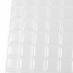 3D Mosaics Waterproof and Oil-proof Black and White Crystal Epoxy Three-dimensional Self-adhesive Wall StickerWhite