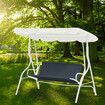 Swing Seat Cover Dustproof Waterproof Garden Chair Protector Outdoor Garden Chair Hammock ClothLight Grey