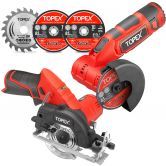 12V Cordless Power Tool Kit Angle Grinder Circular Saw