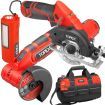 12V Cordless Power Tool Kit Angle Grinder Circular Saw LED Torch