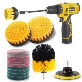 MasterSpec 12V Cordless Drill Driver Screwdriver Accessories w/ 30Pcs Drill Brush