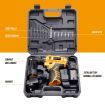 MasterSpec 12V Cordless Drill Driver Screwdriver Accessories w/ 30Pcs Drill Brush