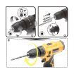 MasterSpec 12V Cordless Drill Driver Screwdriver Accessories w/ 30Pcs Drill Brush