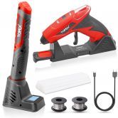 TOPEX 4V Max Cordless Glue Gun Soldering Iron Twin Kit