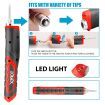 TOPEX 4V Max Cordless Soldering Iron with Rechargeable Lithium-Ion Battery