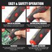 TOPEX 4V Max Cordless Soldering Iron with Rechargeable Lithium-Ion Battery