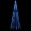 Christmas Tree with Spike Blue 732 LEDs 500 cm