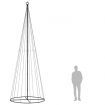 Christmas Cone Tree Warm White 732 LEDs 160x500 cm