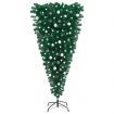 Upside-down Artificial Christmas Tree with LEDs&Ball Set 150 cm