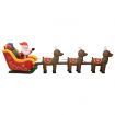 Christmas Inflatable Santa and Reindeer Decoration LED 490 cm