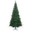 Artificial Christmas Tree with LEDs&Ball Set L 240 cm Green