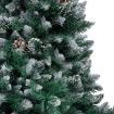 Artificial Christmas Tree with LEDs&Ball Set&Pinecones 210 cm