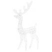 Acrylic Reindeer Christmas Decoration 140 LEDs 120 cm Colourful