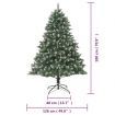 Artificial Christmas Tree with Stand 180 cm PVC