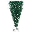 Upside-down Artificial Christmas Tree with LEDs&Ball Set 180 cm