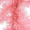 Christmas Garland with LED Lights 20 m Pink