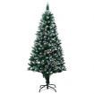 Artificial Christmas Tree with LEDs&Ball Set&Pine Cones 210 cm