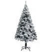 Artificial Christmas Tree with LEDs&Ball Set Green 150 cm PVC