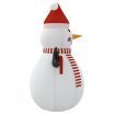 Inflatable Snowman with LEDs 300 cm