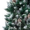 Artificial Christmas Tree with LEDs&Ball Set&Pine Cones 210 cm