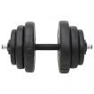 Barbell and Dumbbell with Plates 60 kg