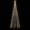 Christmas Cone Tree Cold White 310 LEDs 100x300 cm