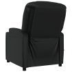 Stand up Massage Chair Black Faux Leather