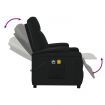 Stand up Massage Chair Black Faux Leather