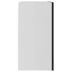 Hanging Glass Cabinet Black 80x31x60 cm Engineered Wood