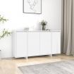 Sideboard White 135x41x75 cm Engineered Wood