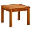 Garden Coffee Table 45x45x36 cm Solid Acacia Wood