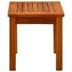 Garden Coffee Table 50x35x36 cm Solid Acacia Wood