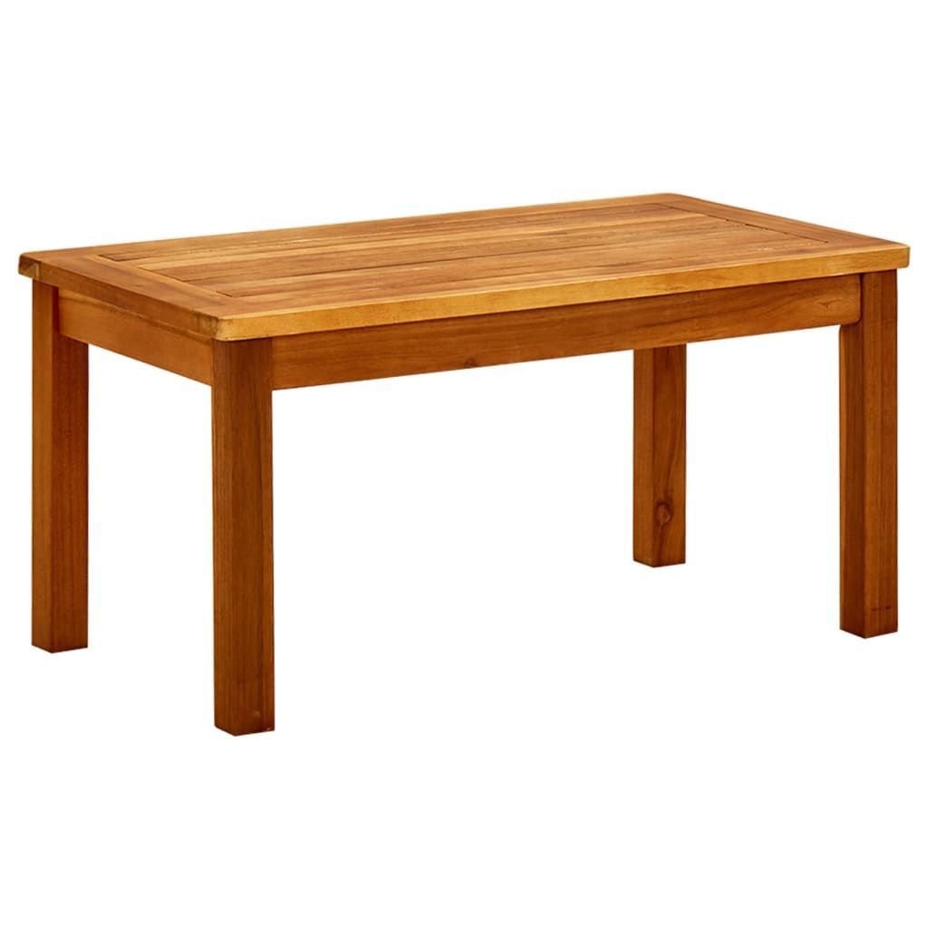 Garden Coffee Table 70x40x36 cm Solid Acacia Wood