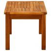 Garden Coffee Table 70x40x36 cm Solid Acacia Wood