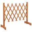 Garden Trellis Fence Orange 120x60 cm Solid Firwood