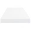 Floating Wall Shelves 4 pcs White 80x23.5x3.8 cm MDF