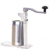 Canned Food Can Opener Silver 70 cm Aluminum and Stainless Steel