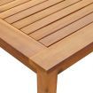 Garden Table 200x90x74 cm Solid Acacia Wood