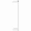 Towel Rack White 12.5x12.5x60 cm Steel