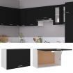 Hanging Cabinet Black 60x31x40 cm Engineered Wood