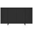 Sideboard Black 135x41x75 cm Engineered Wood