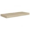 Floating Wall Shelves 2 pcs Oak 60x23.5x3.8 cm MDF