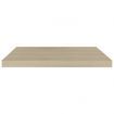 Floating Wall Shelves 2 pcs Oak 60x23.5x3.8 cm MDF