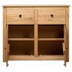 Sideboard 93x40x80 cm Solid Pinewood Panama Range