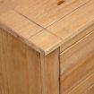 Sideboard 93x40x80 cm Solid Pinewood Panama Range