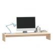 Monitor Stand 100x27x15 cm Solid Wood Pine