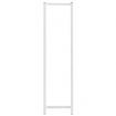 Towel Rack White 25x20x95 cm Steel