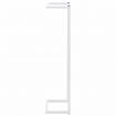 Towel Rack White 25x20x95 cm Steel